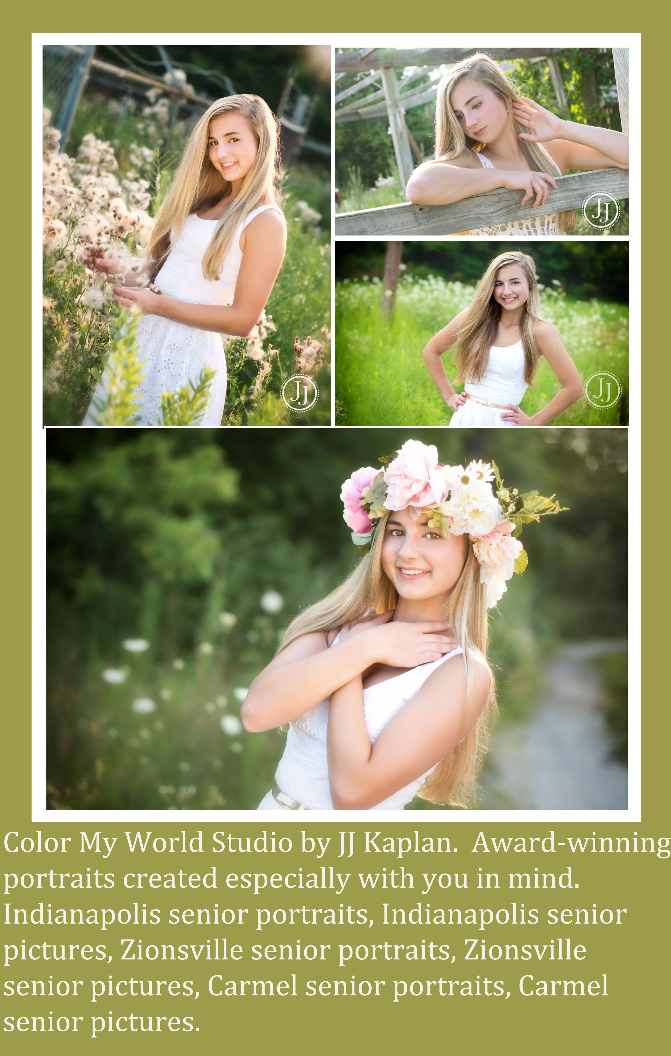 Just some of the fun that we had creating Maddie's senior portraits.  Had a blast creating different types of looks for her.  Thank you for a great session!
